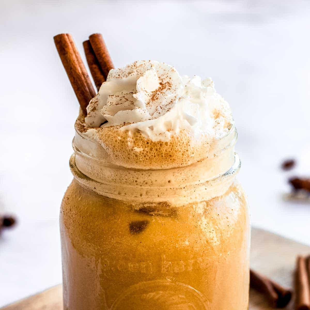 Iced Pumpkin Spice Latte