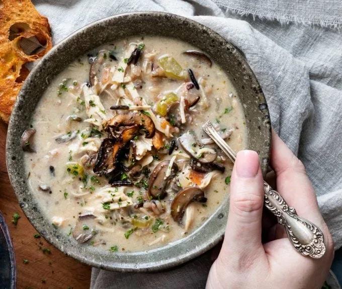 Creamy Chicken Wild Rice Soup