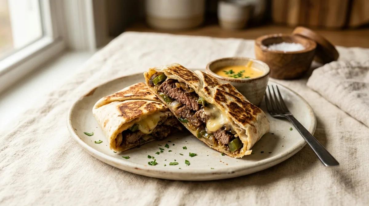 Cheesesteak Crunchwraps