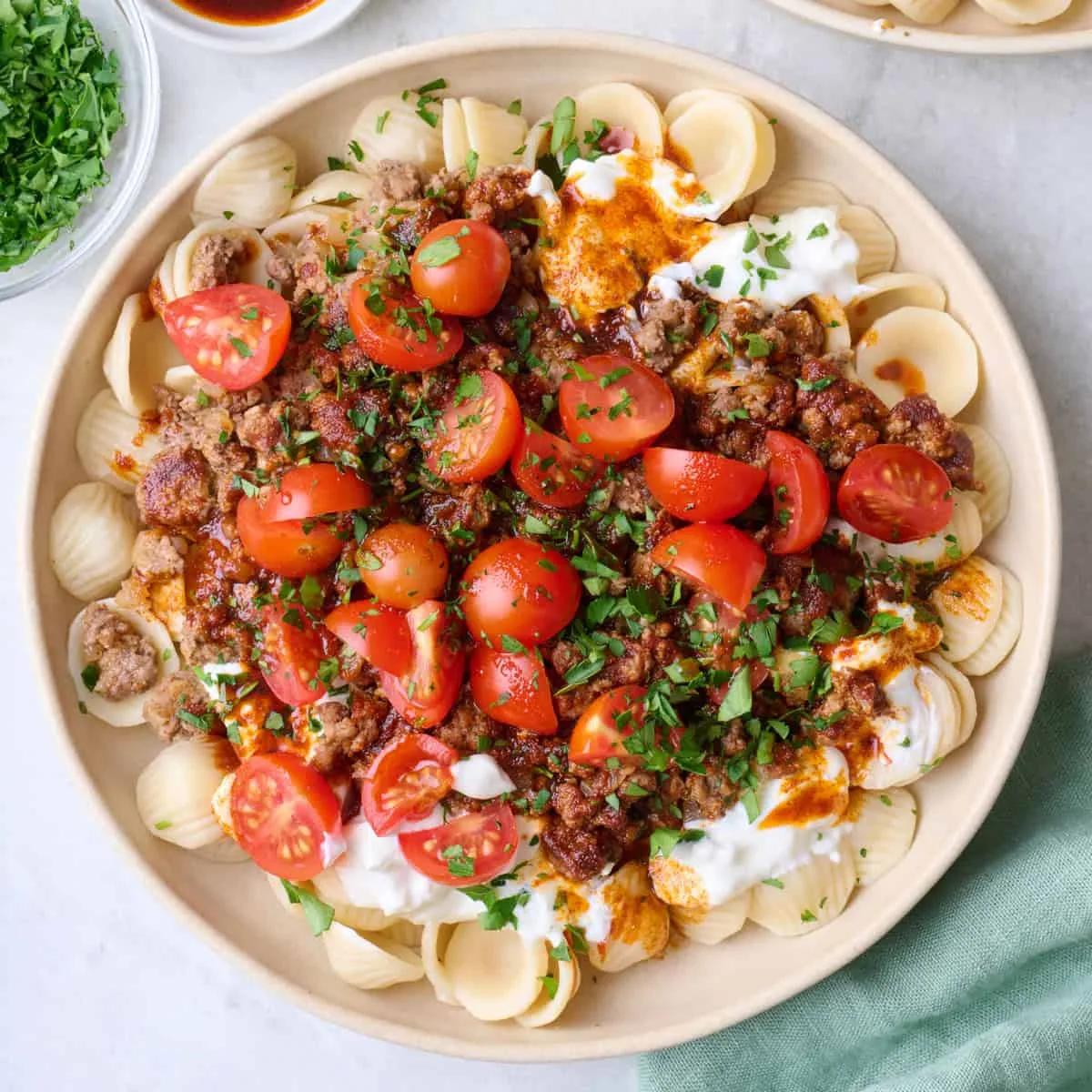 Turkish Pasta Recipe