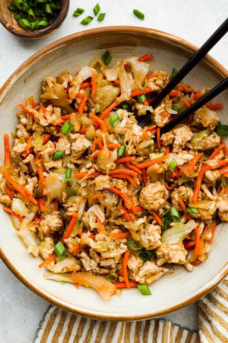 Egg Roll In A Bowl
