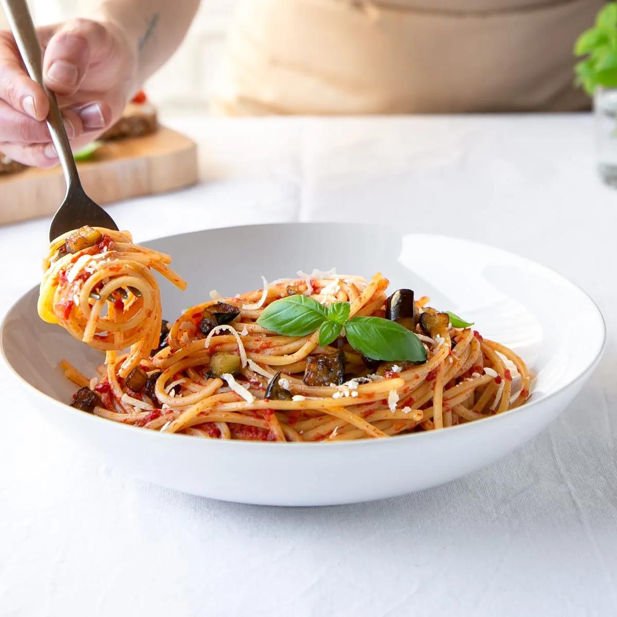 Pasta alla Norma - Eggplant Pasta
