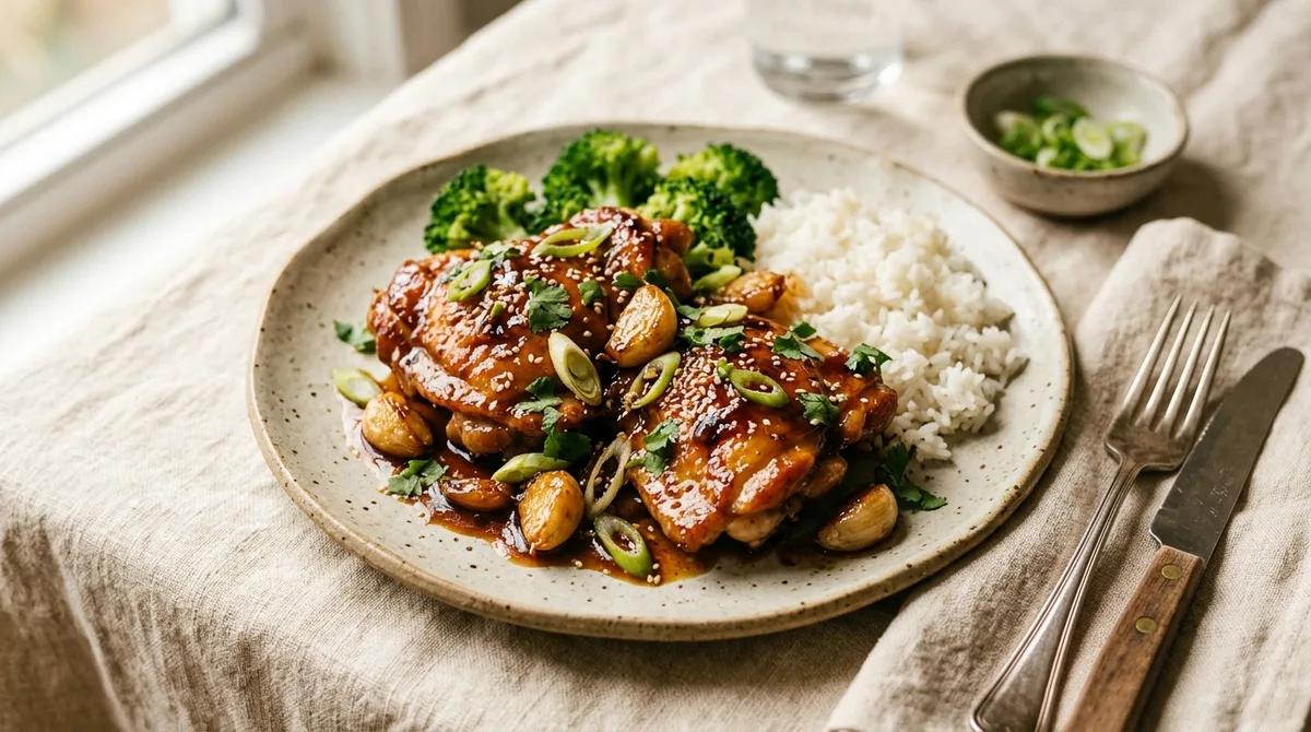Honey Garlic Chicken
